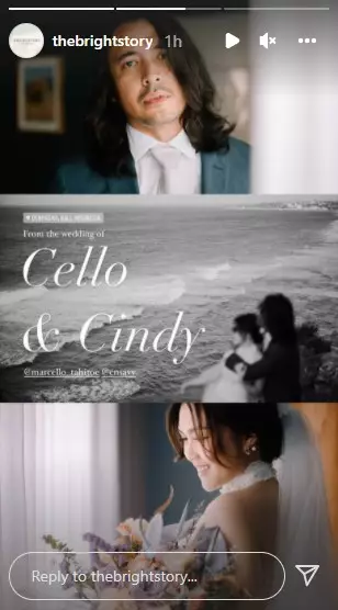 momen pernikahan Marcello Tahitoe © berbagai sumber