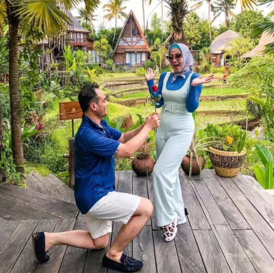Venna Melinda dan Ferry Irawan di Bali © Instagram