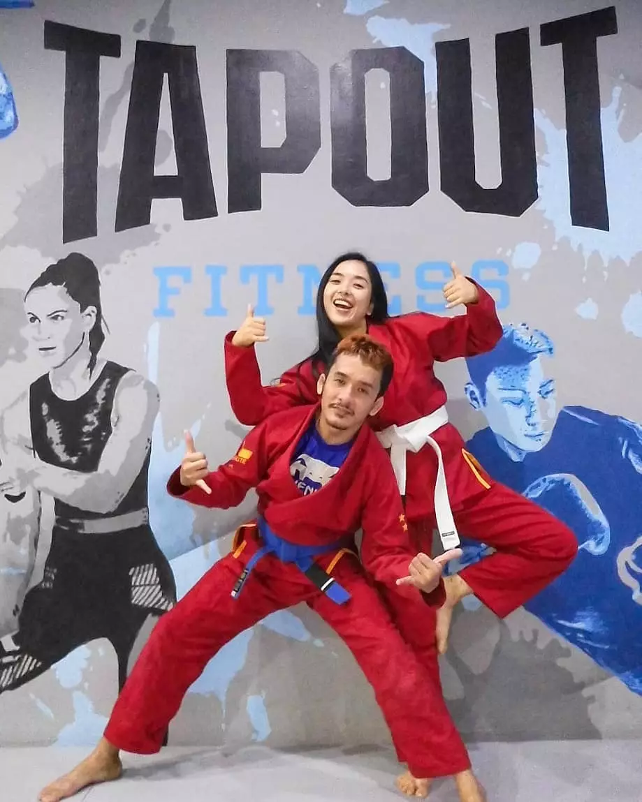 Michelle Wanda bela diri © Instagram