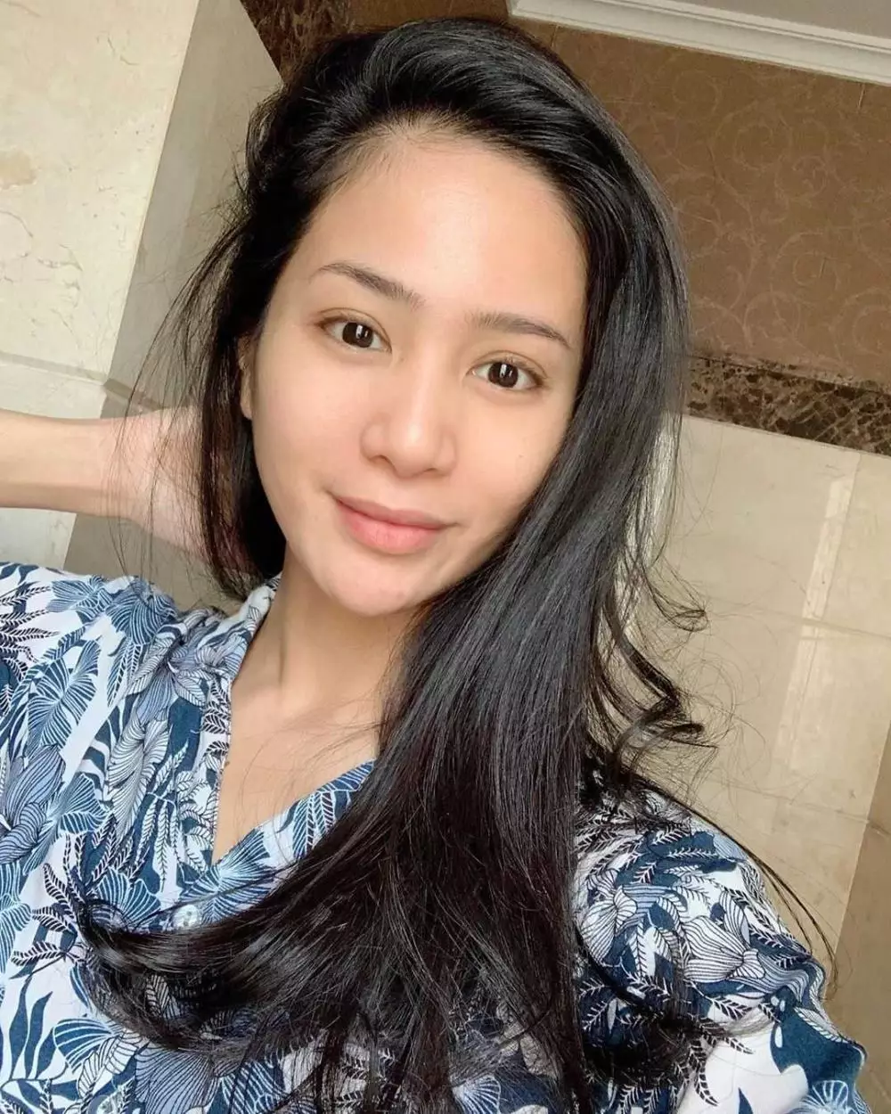 Gaya sederhana Bunga Zainal di keseharian © berbagai sumber