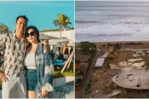 13 Potret beach club Raffi Ahmad di Bali, unik dengan bangunan bambu