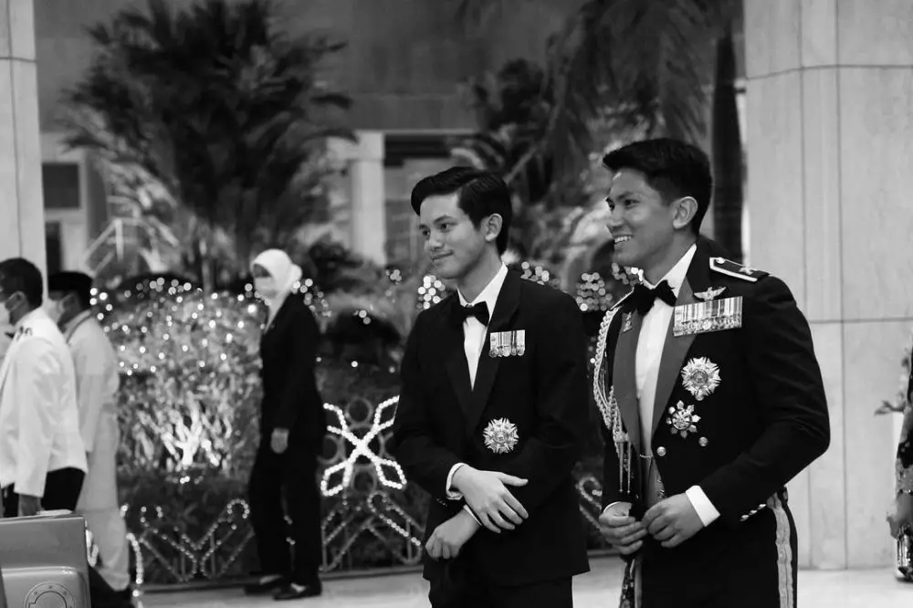 Pangeran Mateen di royal wedding kakak © Instagram Pangeran Mateen di royal wedding kakak © Instagram