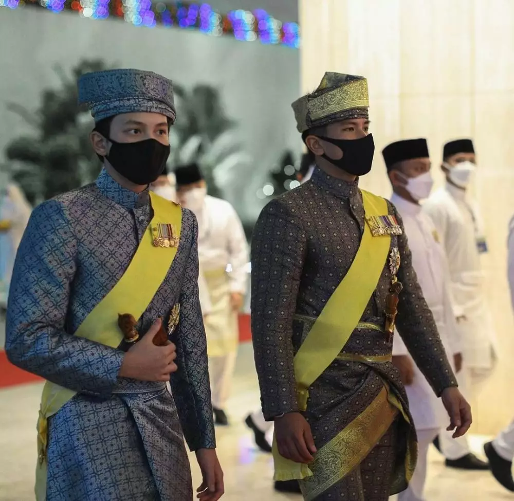 Pangeran Mateen di royal wedding kakak © Instagram Pangeran Mateen di royal wedding kakak © Instagram