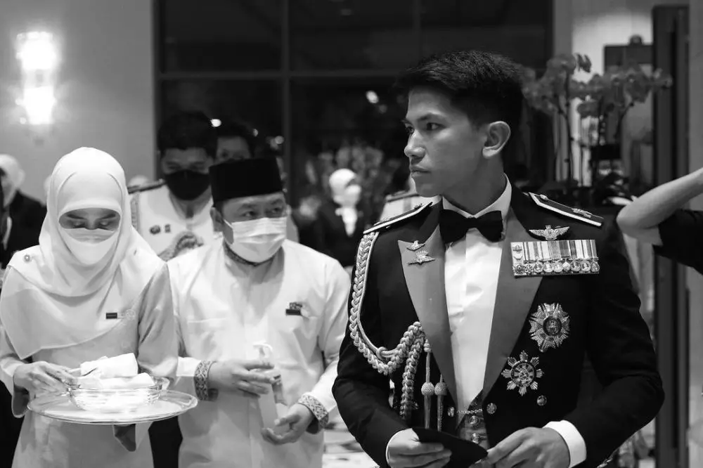 Pangeran Mateen di royal wedding kakak © Instagram Pangeran Mateen di royal wedding kakak © Instagram