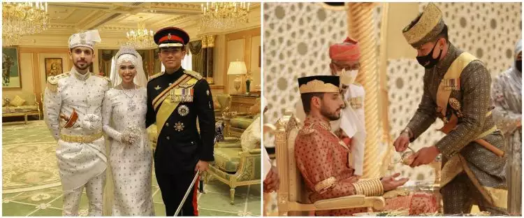 11 Potret tampan Pangeran Mateen dampingi kakak di royal wedding