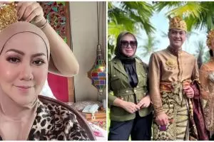Dipadukan hijab, ini 11 pesona Venna Melinda pakai baju adat Bali