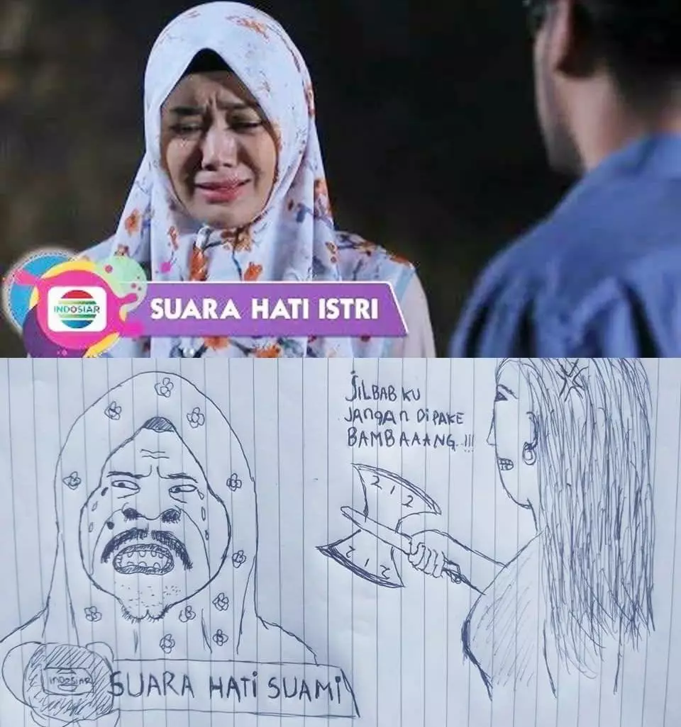potret hasil desain gambar tak sesuai dengan aslinya  © 2022 berbagai sumber 