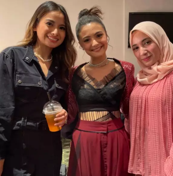 Momen Acha Septriasa reuni dengan rekan seleb © Instagram