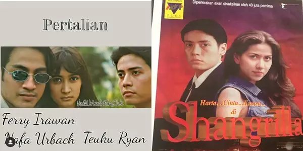 potret masa muda ferry irawan dan venna melinda © instagram