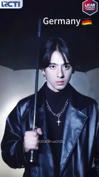 Editan wajah Arya Saloka versi berbagai negara © Instagram