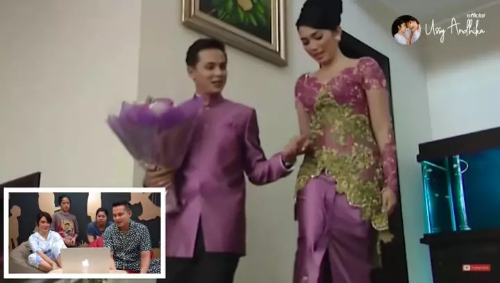 Momen lamaran seleb jebolan Abang None Jakarta © berbagai sumber