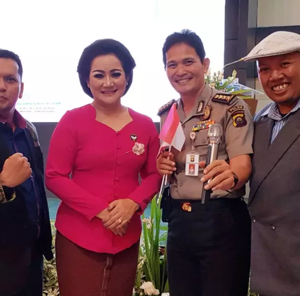 Angel Ibrahim jadi ibu bhayangkari © Instagram Angel Ibrahim jadi ibu bhayangkari © Instagram