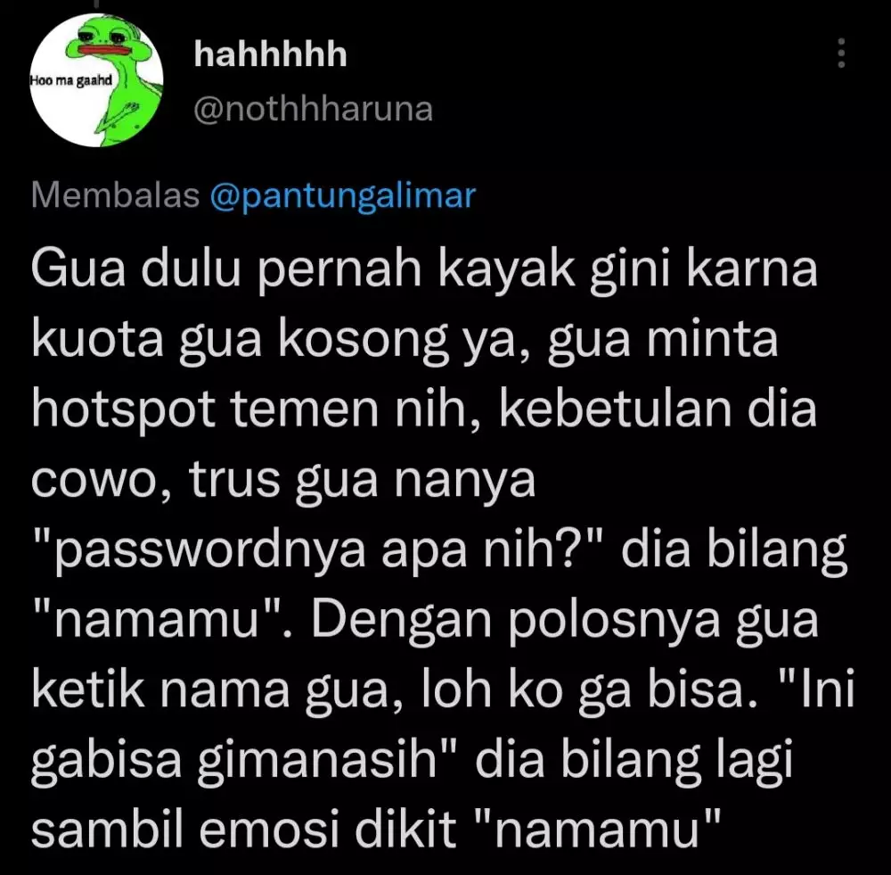 17 Password WiFi kocak © 2022 brilio.net