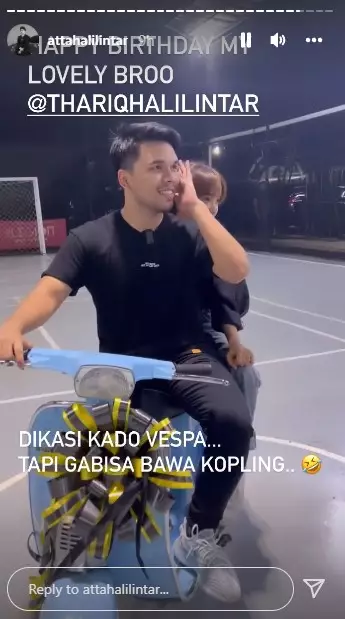 Momen ulang tahun Thariq Halilintar ke-23 © berbagai sumber