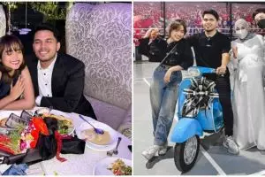 11 Momen ulang tahun Thariq Halilintar ke-23, resmi jadian dengan Fuji