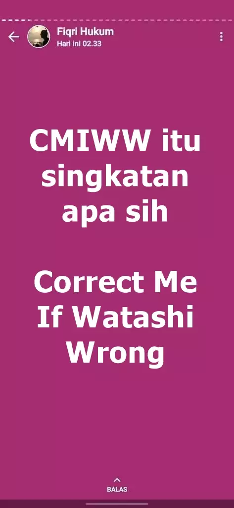 singkatan di story © berbagai sumber singkatan di story © berbagai sumber