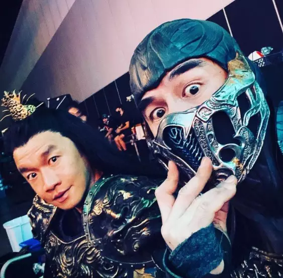 potret Joe Taslim bareng seleb dunia © Instagram