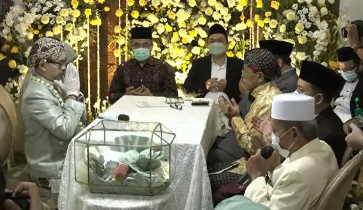 akad nikah Rara Nawangsih © YouTube akad nikah Rara Nawangsih © YouTube
