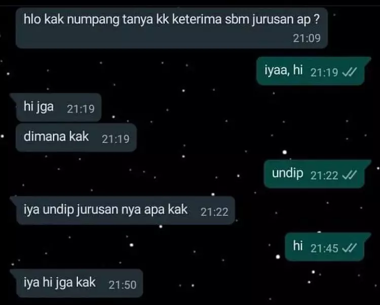 chat salah paham satu kata lucu © Instagram