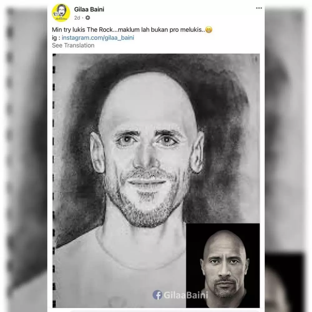 cara nyeleneh menjiplak gambar lucu © Instagram