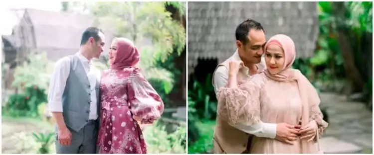 9 Gaya prewedding terbaru Venna Melinda & Ferry Irawan, romantis