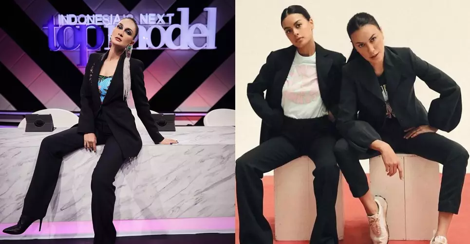 Adu gaya Luna Maya dan Sophia Latjuba Instagram