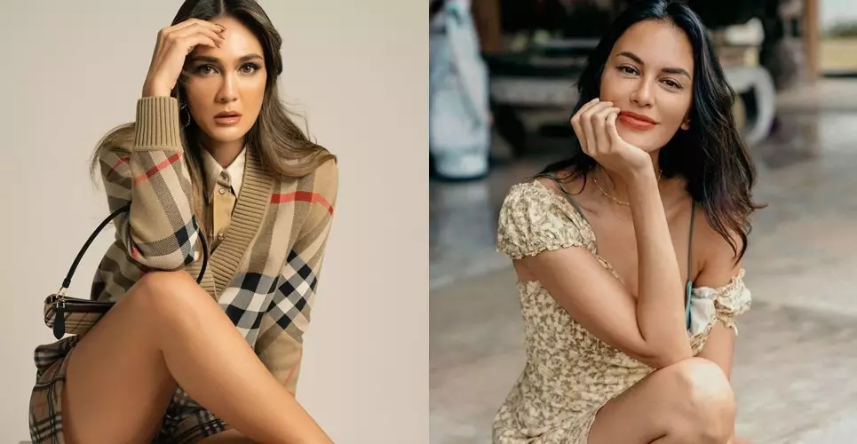 Adu gaya Luna Maya dan Sophia Latjuba Instagram