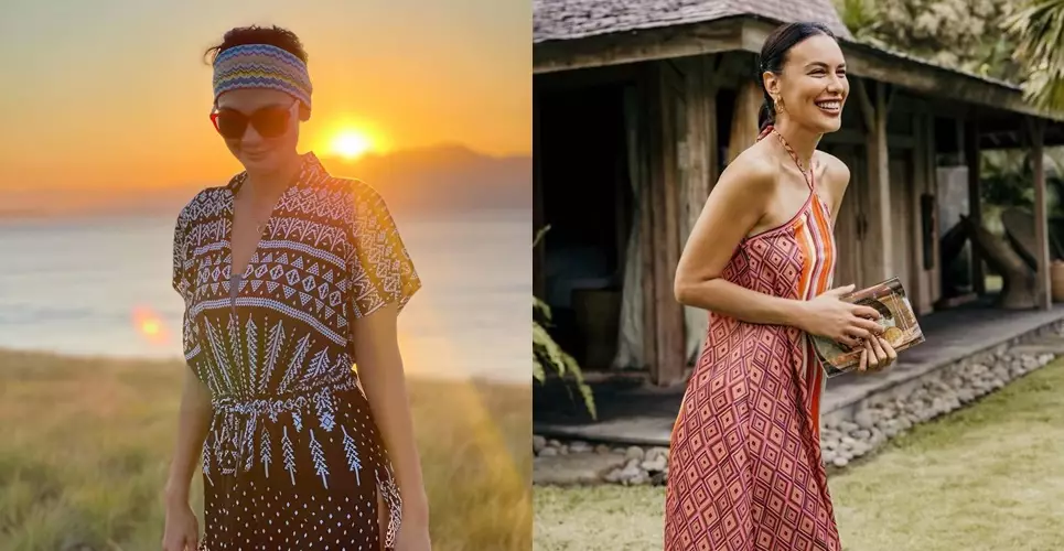 Adu gaya Luna Maya dan Sophia Latjuba Instagram