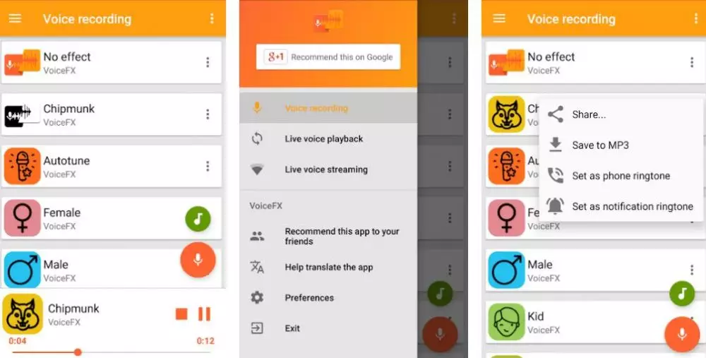 Aplikasi pengubah suara © 2022 brilio.net