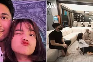 Resmi jadian, ini 11 momen Fuji dinner bareng keluarga The Hermansyah