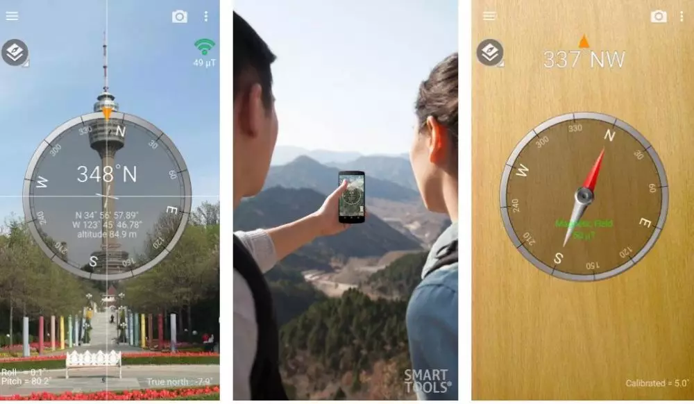 Aplikasi kompas © 2022 brilio.net