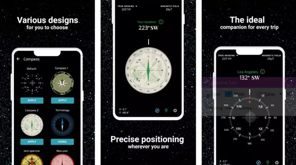 Aplikasi kompas © 2022 brilio.net