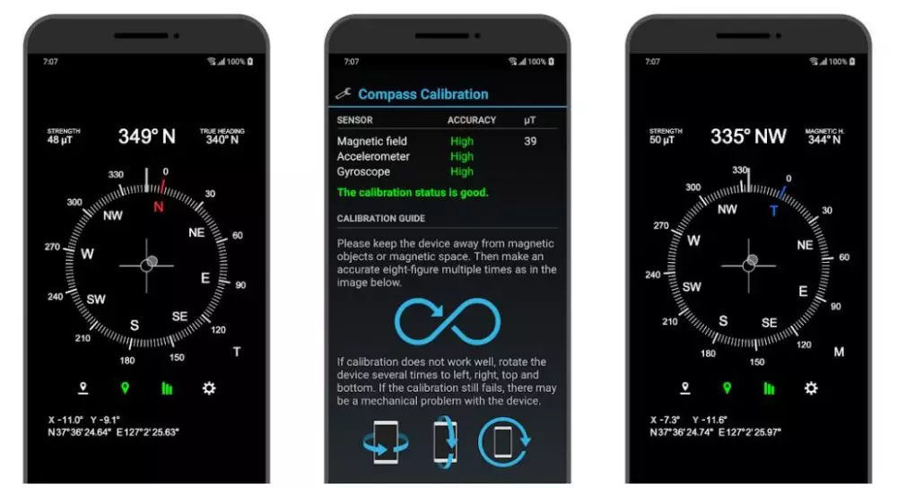 Aplikasi kompas © 2022 brilio.net
