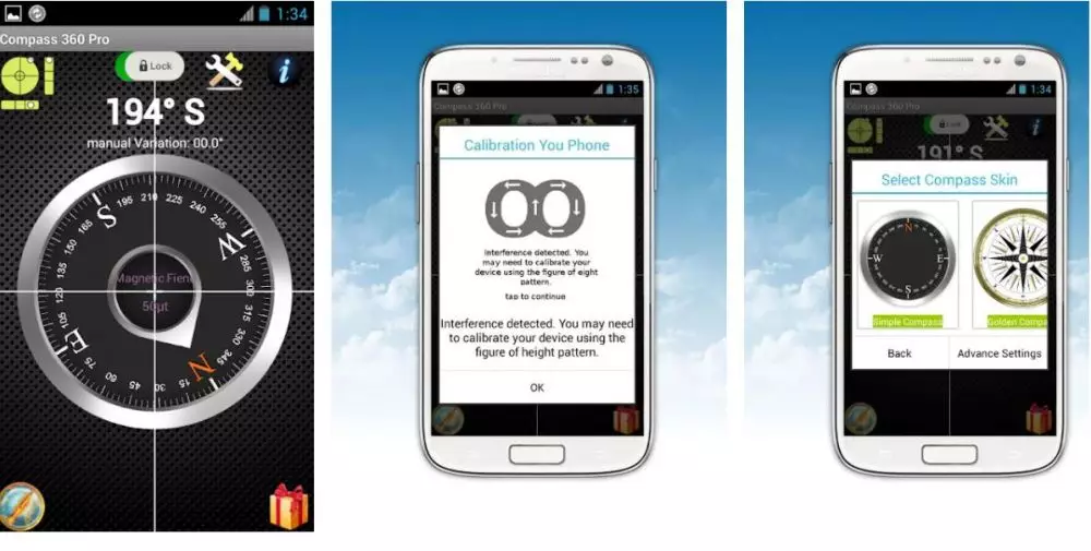 Aplikasi kompas © 2022 brilio.net