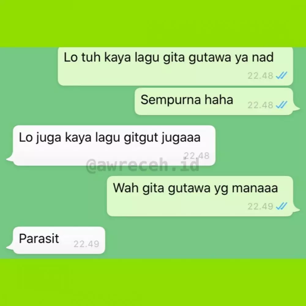 Chat lucu 'gagal gombalin gebetan'  © 2022 Instagram  Chat lucu 'gagal gombalin gebetan'  © 2022 Instagram