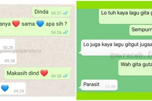 11 Chat lucu 'gagal gombalin gebetan', endingnya bikin senyum kecut
