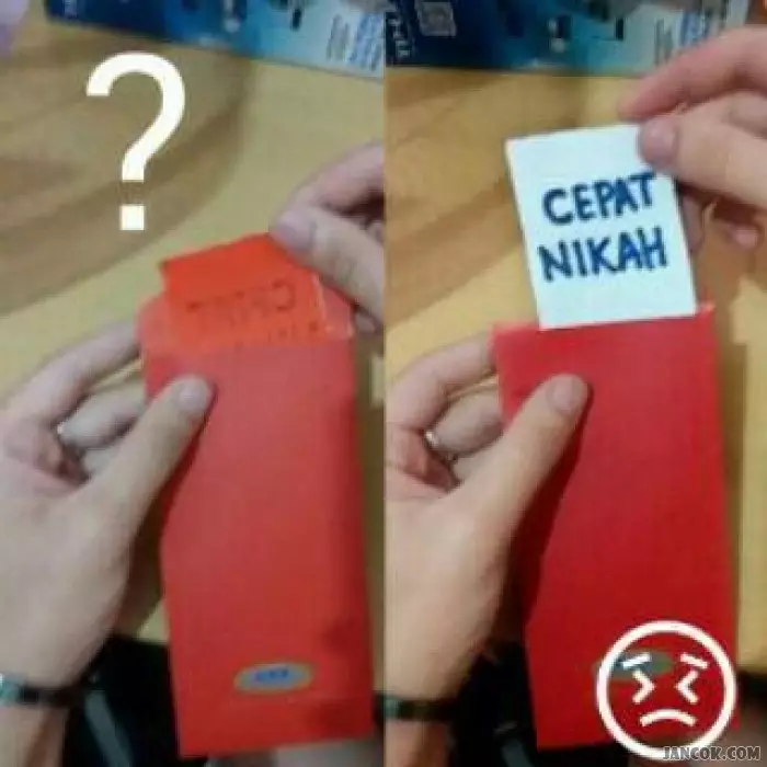 isi angpao Imlek di luar ekspektasi © berbagai sumber