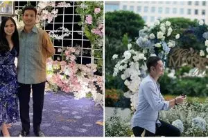 7 Momen Jessica Tanoe dilamar Jonathan Natakusuma, anak pemilik Emtek