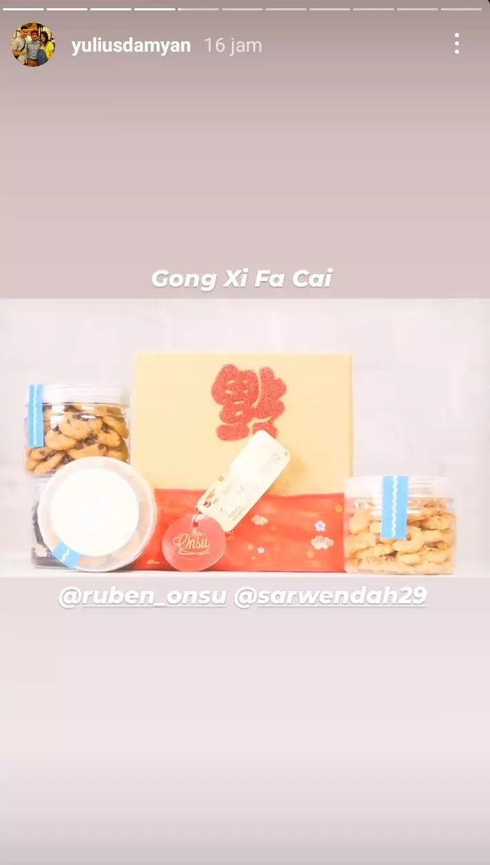 Hampers imlek seleb Berbagai sumber