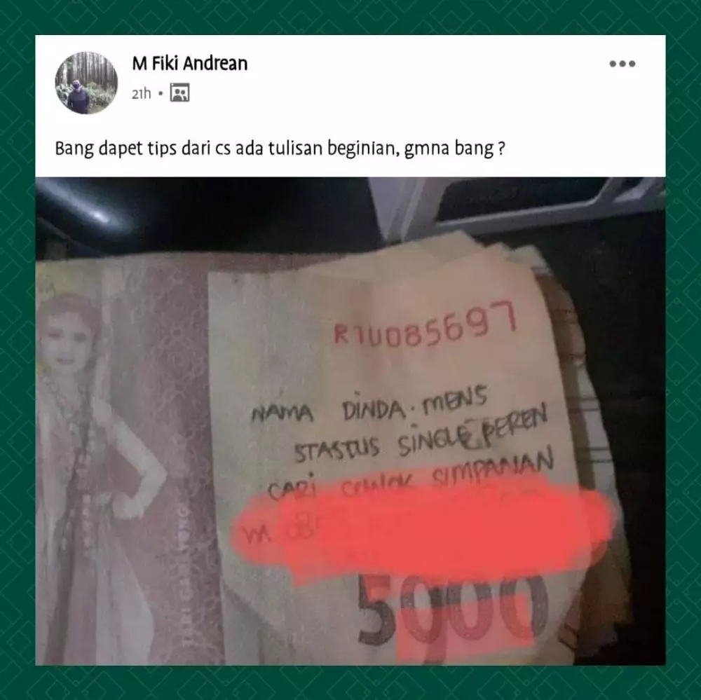 status FB dapat uang lucu © Instagram status FB dapat uang lucu © Instagram