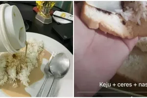 11 Potret lucu kombinasi makanan manis tapi absurd, bikin gagal lapar