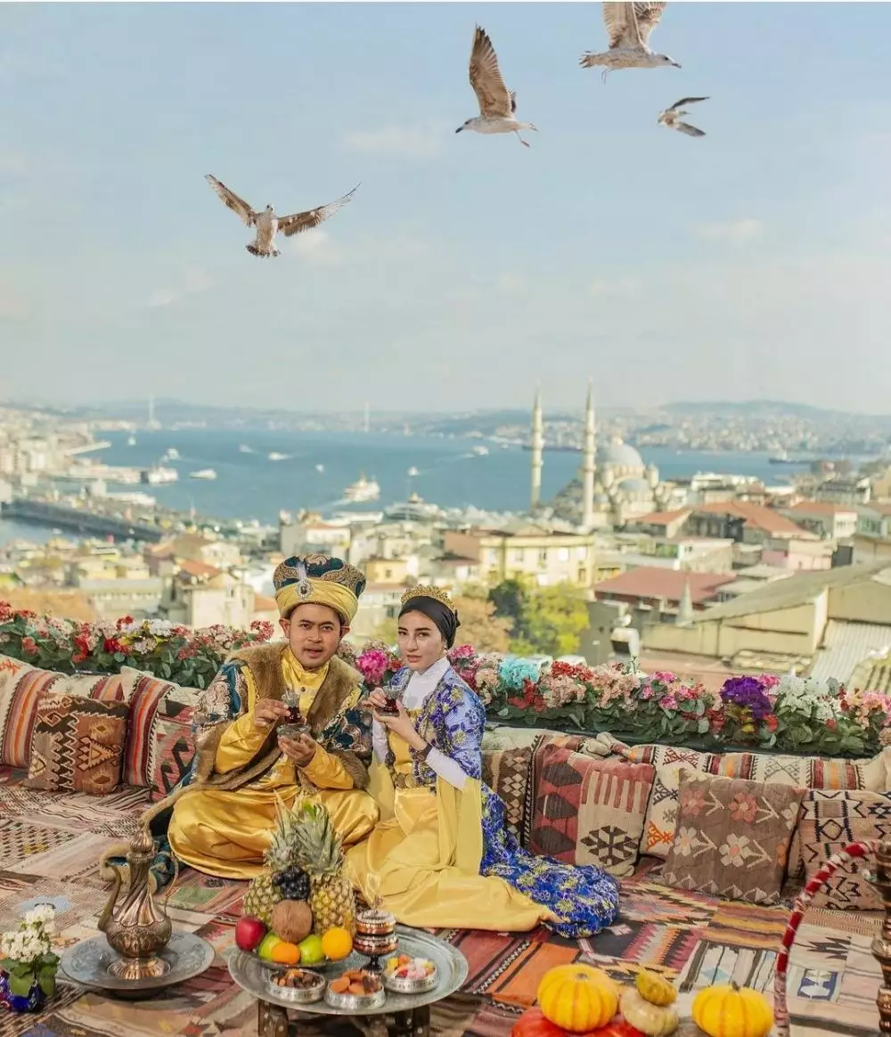 foto jadul Gilang juragan99 dan Shandy  © 2022 brilio.net