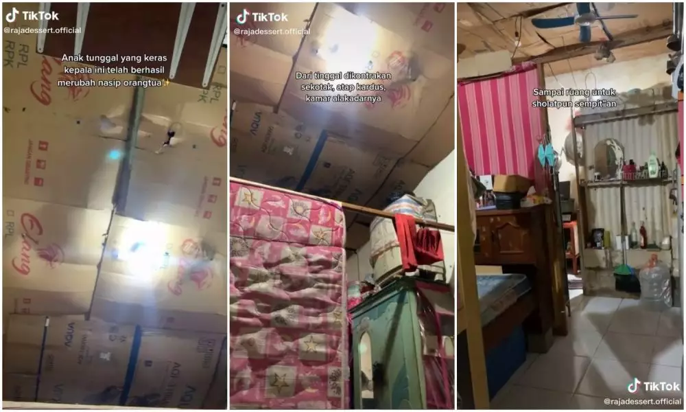 bangun rumah untuk orang tua © TikTok