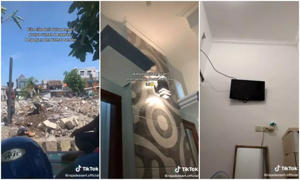 bangun rumah untuk orang tua © TikTok