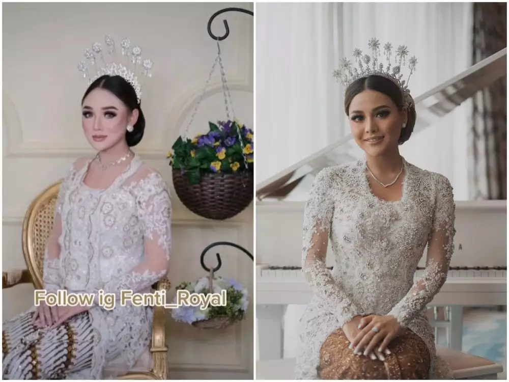 makeup pengantin mirip aurel hermansyah © berbagai sumber