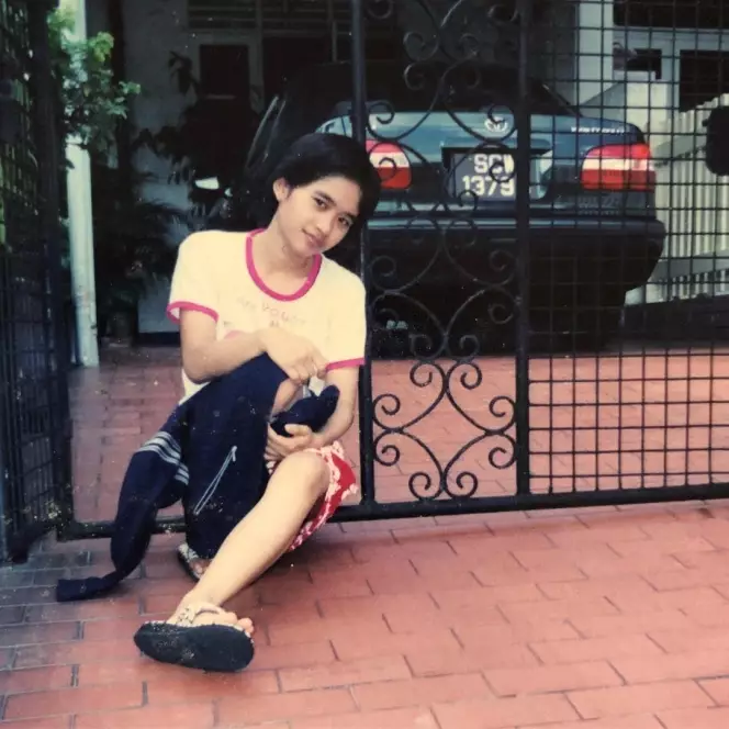 potret lawas Farida Nurhan saat jadi TKW © Instagram