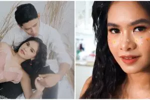 11 Gaya pemotretan Salshadilla dan kekasih, mesra bak prewedding