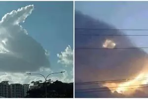 11 Penampakan mirip benda nyeleneh ini bikin lihat dua kali