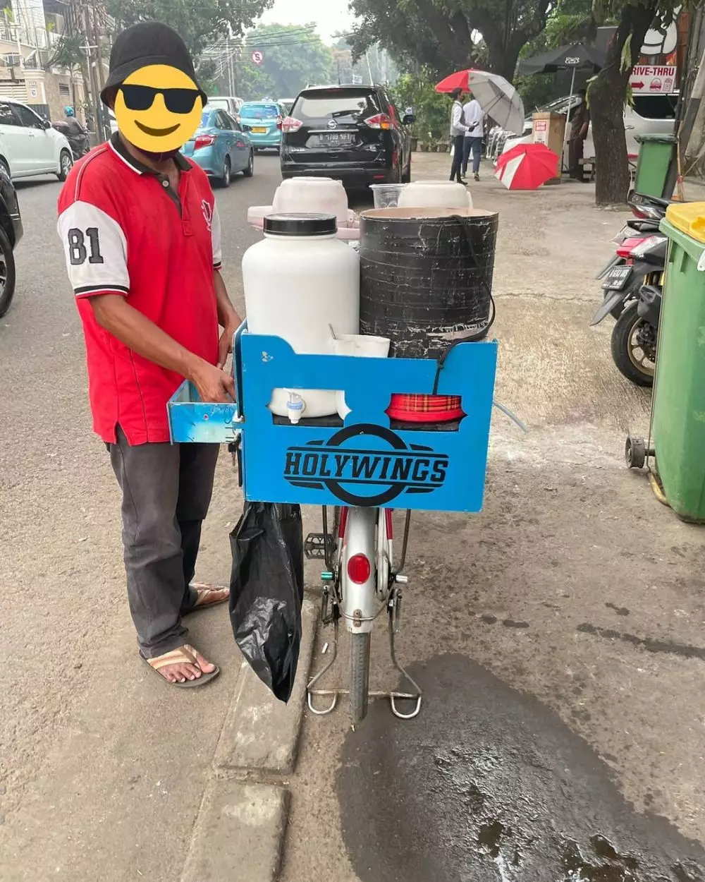 potret kelihatan mewah tapi jadi lucu © Instagram