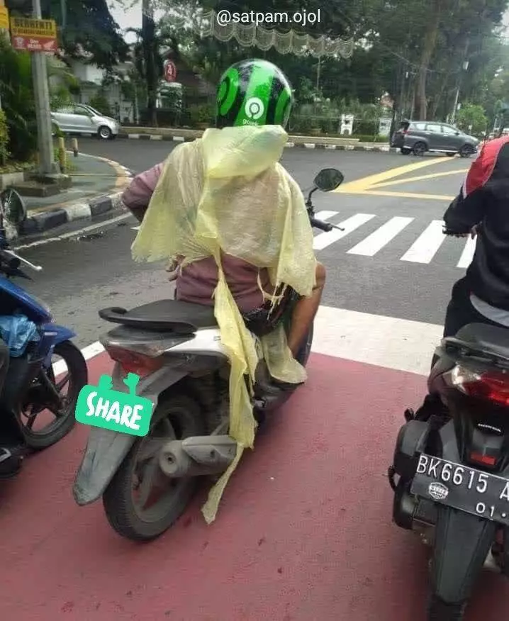 lika-liku pas hujan pernah dialami © Instagram